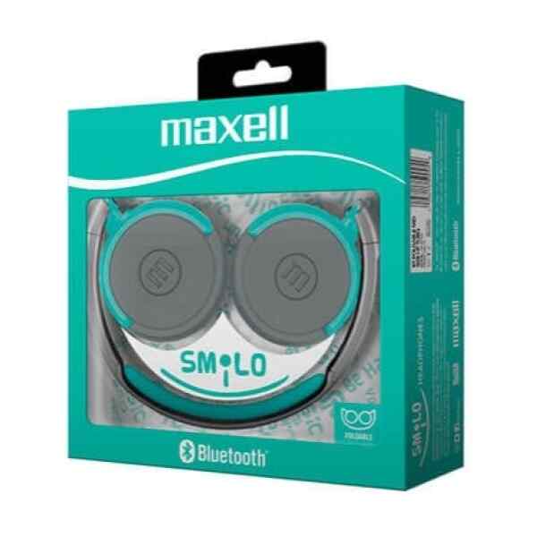 Audifonos Maxell Plegables HP Turquesa HP-BT400 FT Maxell-9618