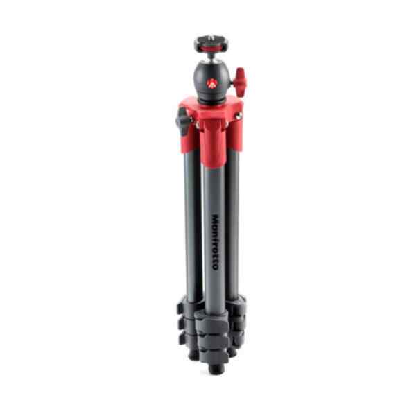Tripode compacto y ligero ROJO | MKCOMPACTLT-RD - MANFROTTO -16051