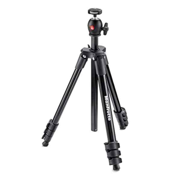 Tripode compacto y ligero negro | MKCOMPACTLT-BK - MANFROTOO-0