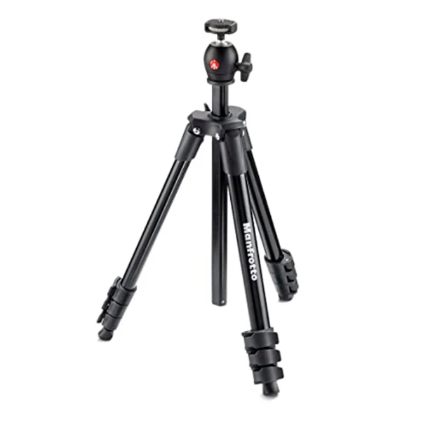 Tripode compacto y ligero negro | MKCOMPACTLT-BK - MANFROTOO-0