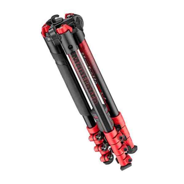 Tripode Befree de aluminio ROJO | MKBFRA4RD-BH - MANFROTTO-16082