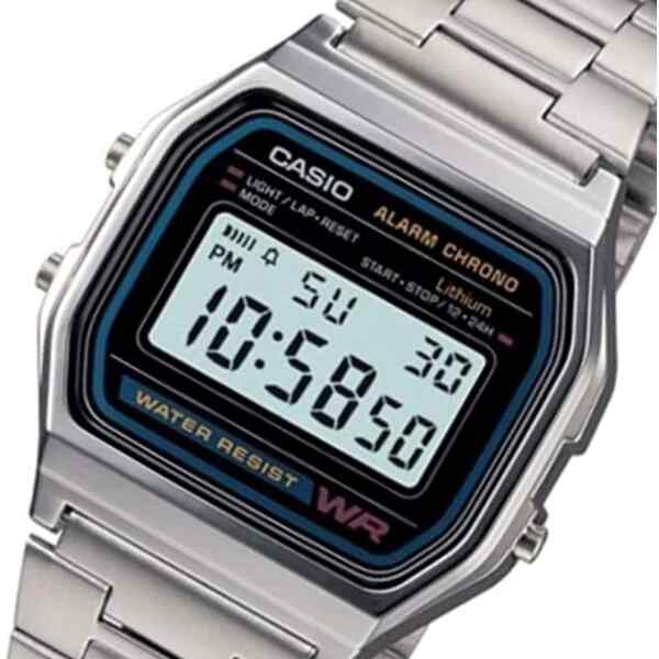 Reloj digital de metal l CASIO-16886