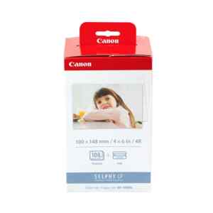 Color Ink/Paper Set Papel fotografico para Selphy  |  KP-108IN – CANON