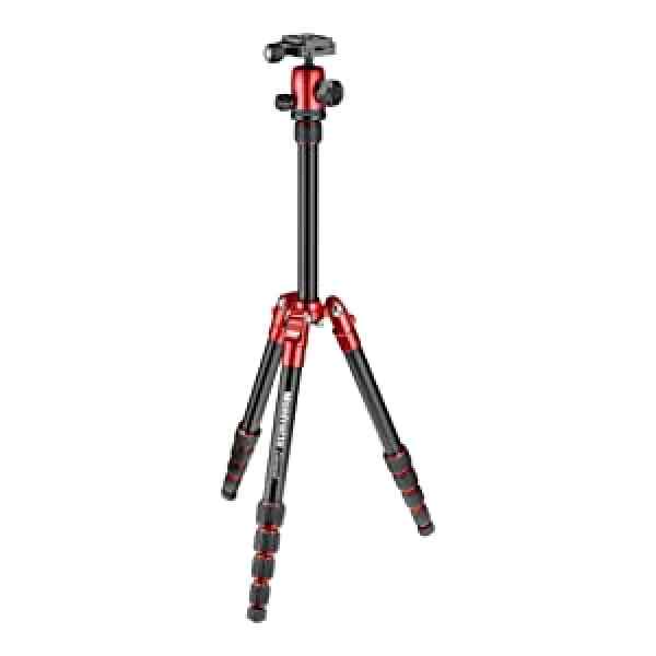 Tripode Element Traveller rojo | MKELEB5RD-BH - MANFROTTO-0
