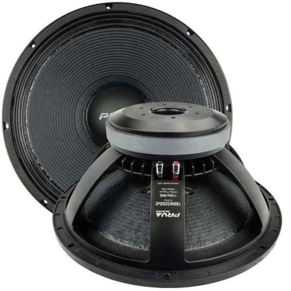 SUBWOOFER DE 18" 1100-Watts RMS PRV AUDIO 18SW2200V2-0