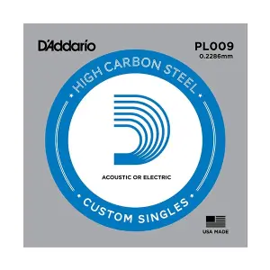 Cuerda De Guitarra Electrica Pl009 1 – D’addario Cuerda De Guitarra Electrica Pl009 1 – D’addario