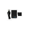 CARGADOR DOBLE + BATERIA PARA HERO6 Black/HERO5 Black AADBD-001-0