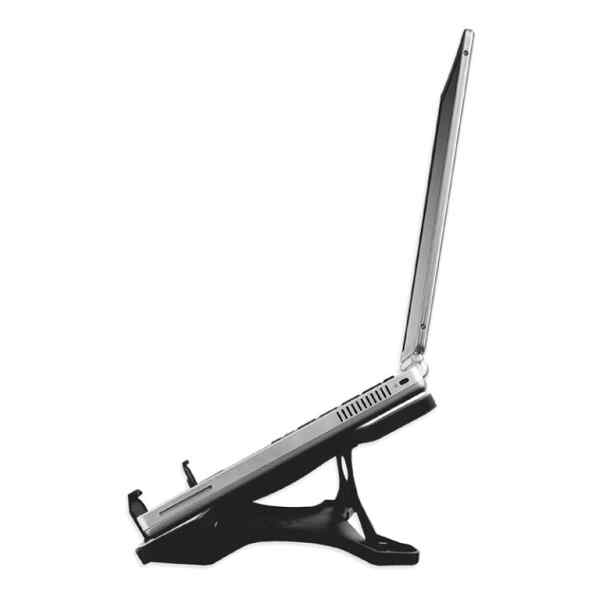 Soporte de aluminio para laptop C/VENTILADOR LC-1 Maxell-0