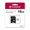 Memoria SD 16GB UHS-I U1 con adaptador | TS16GUSD300S-A - Transcend-0