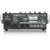 CONSOLA DE 12-ENTRADAS (4-XLR) 2/2-BUSES, EFECTOS KLARK TEKNIK QX1204USB XENYX BEHRINGER-0