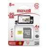 Tarjeta de Memoria 8GB SDXC CL10 con Adaptador SD MCSD-8CL10 Maxell-0