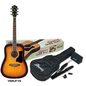 Combo Guitarra Acustica Ibanez V50njp Vs