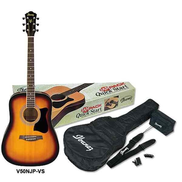 COMBO GUITARRA ACUSTICA IBANEZ V50NJP VS-0