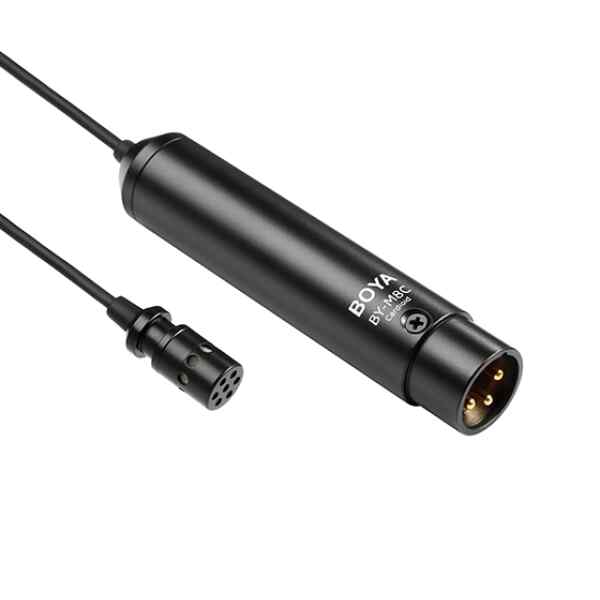 MICROFONO PROFESIONAL CARDIOIDE SOLAPA XLR BY-M8C - BOYA -0