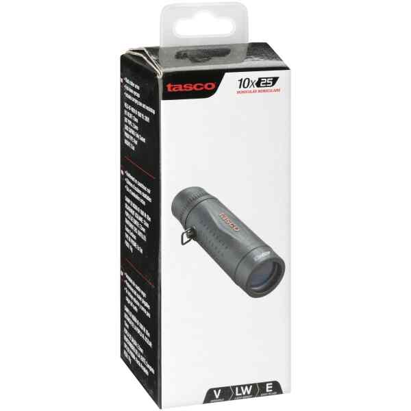 Monocular Tasco 10x25 Black Roof MC, Box 6L-8305