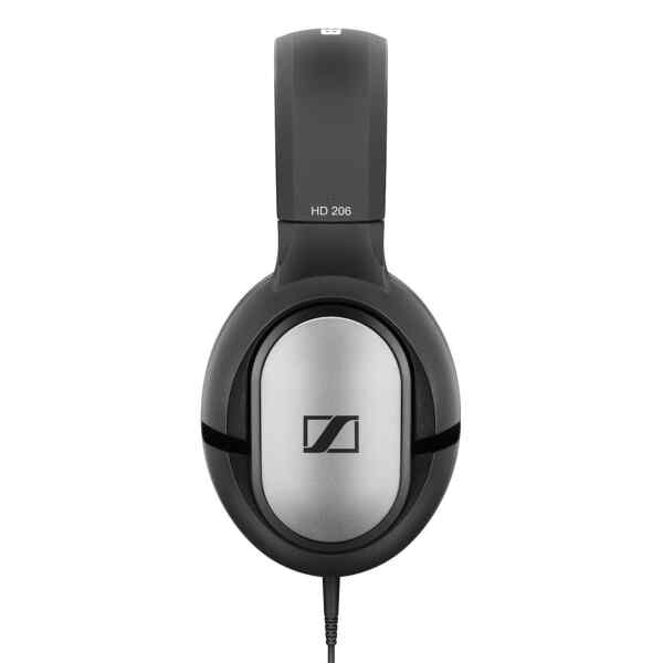 Audiofono profesional cerrado con adaptador de 3.5mm A 1/4 macho. HD 206 -0