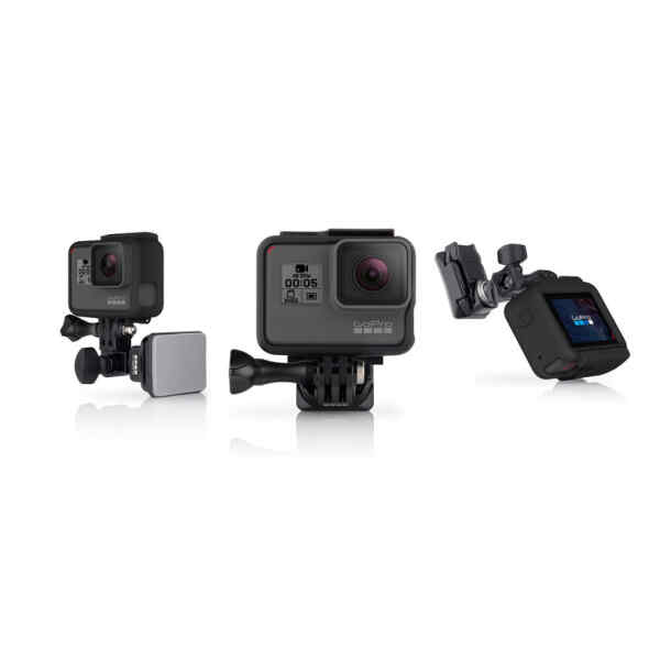 Soporte frontal y lateral para casco GoPro AHFSM-001-0