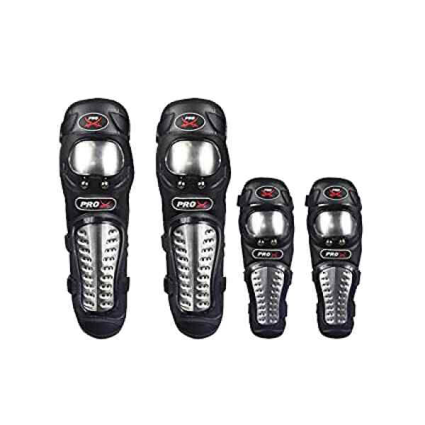 SET RODILLERAS/CODERAS HX-P15 PRO BIKER-0