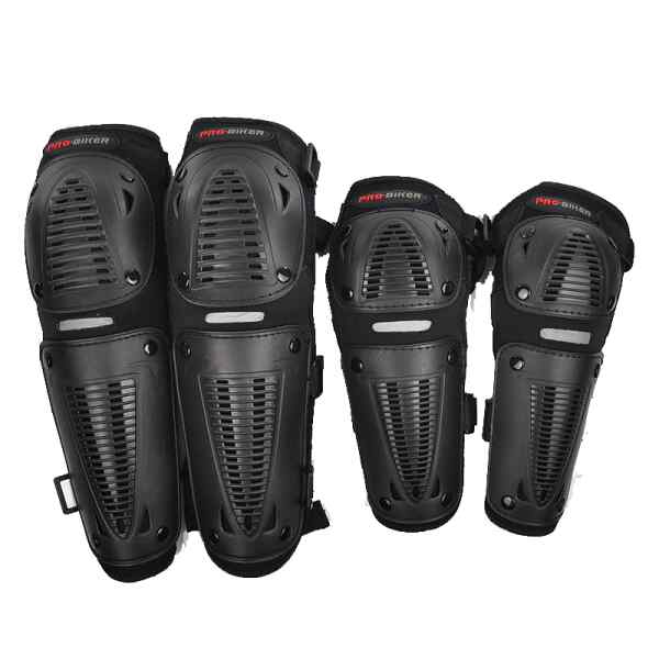 SET RODILLERAS Y CODERAS ARTICULADAS HX-P09 PRO BIKER-0