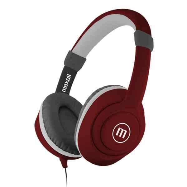 Auriculares MIXIT Medianos RED/GRY MIX-24 Maxell-9505