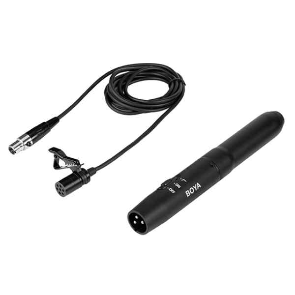 Micrófono profesional Cardioide solapa XLR C/CABLE Y PROTECTOR |  BY-M11C - BOYA-0