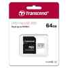 MicroSD 64GB UHS-I U1 with Adapter TS64GUSD300S-A Transcend-0