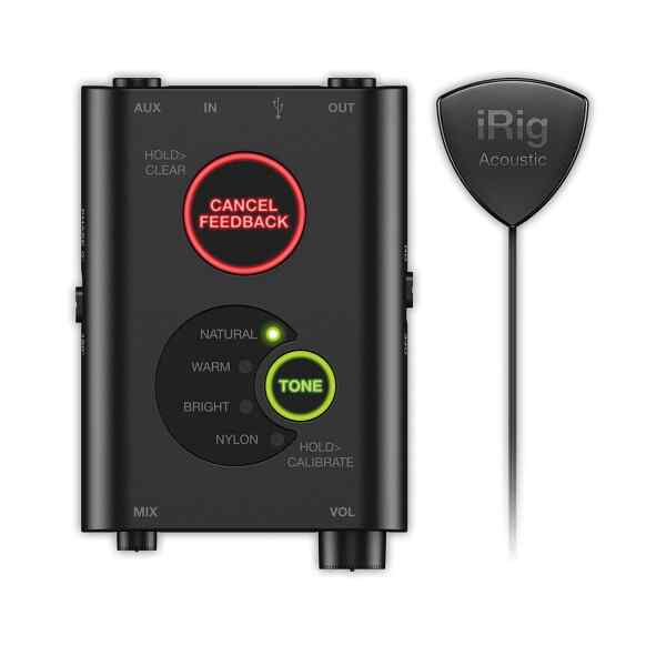 INTERFACE GUITARRA IRIG ACOUSTIC STAGE - IK MULTIMEDIA-7743