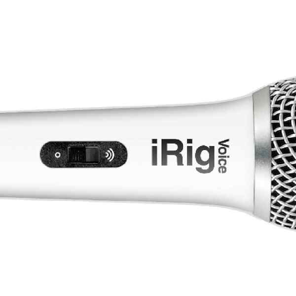 INTERFACE MICROFONO IRIG VOICE WHITE - IK MULTIMEDIA-7727