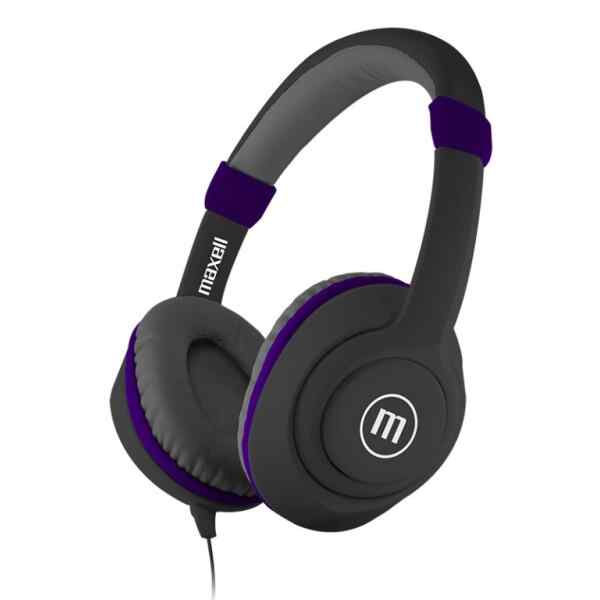 Auriculares MIXIT Medianos BLK/PUR MIX-24 Maxell-0