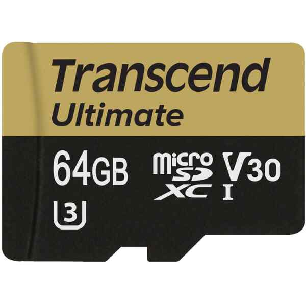 64GB microSDXC UHS-I U3, MLC TS64GUSDU3M Transcend-0