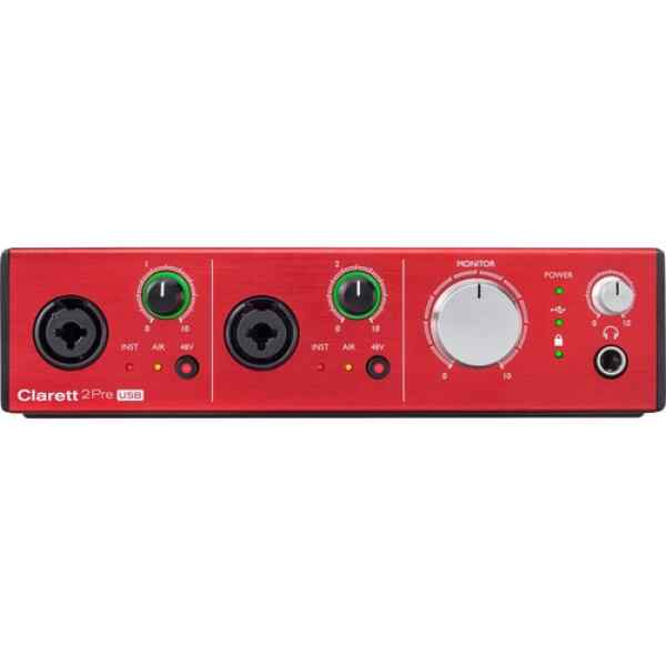 Interfaz de audio CLARETT 2 PRE USB Focusrite-9336
