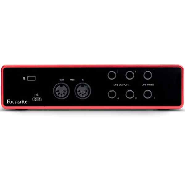 Interfaz de audio USB | Scarlett 4i4 3ra generacion - FOCUSRITE-9834