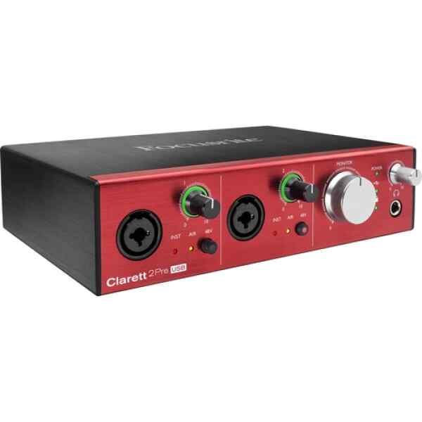 Interfaz de audio CLARETT 2 PRE USB Focusrite-9335