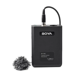Microfono profesional Cardioide solapa MINI XLR  |  BY-F8C – BOYA
