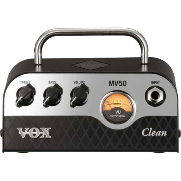 AMPLIFICADOR HIBRIDO PARA GUITARRA TIPO CABEZAL 50-Watts TECNOLOGIA NUTUBE MV50-CL VOX-9659