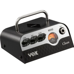 AMPLIFICADOR HIBRIDO PARA GUITARRA TIPO CABEZAL 50-Watts TECNOLOGIA NUTUBE MV50-CL VOX
