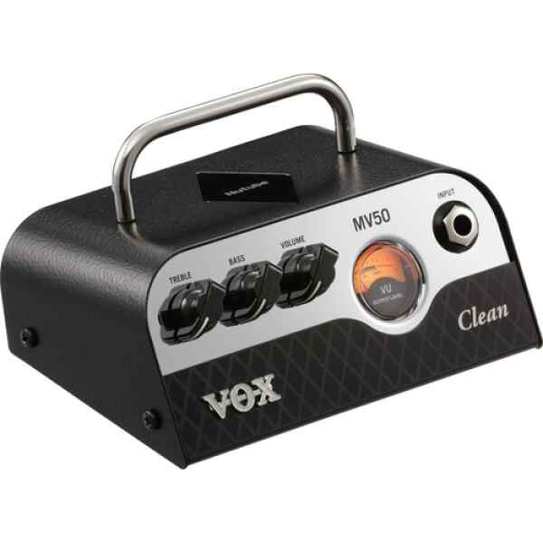 AMPLIFICADOR HIBRIDO PARA GUITARRA TIPO CABEZAL 50-Watts TECNOLOGIA NUTUBE MV50-CL VOX-0