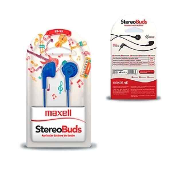 Auriculares Stereo AZURE EB-95 Maxell-0