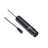 Microfono Cardioide Lavalier CONDENSADOR XLR CON CABLE BY-M4C-0