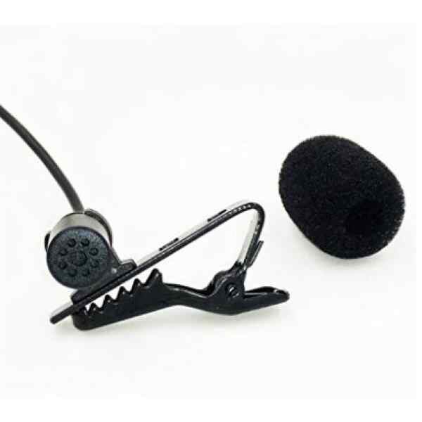 Microfono Cardioide Lavalier CONDENSADOR XLR CON CABLE BY-M4C-10171
