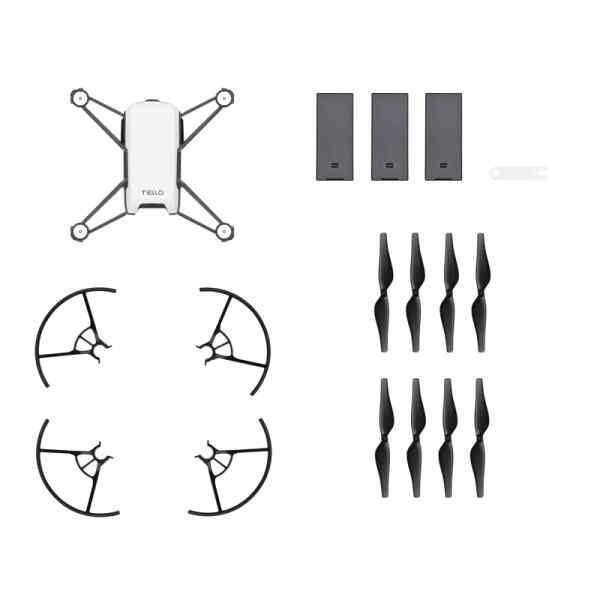 DRON TELLO WHITE + 2 BATERIAS - DJI-10482