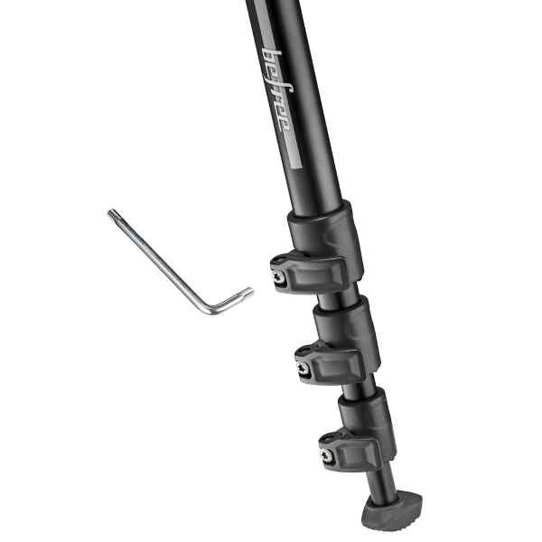 Tripode Befree de aluminio GRIS | MKBFRA4GY-BH - MANFROTTO-16084