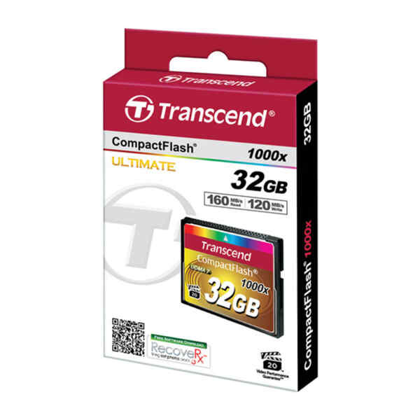 Memoria Compact Flash de 1000X TS32GCF1000 - Transcend-14825