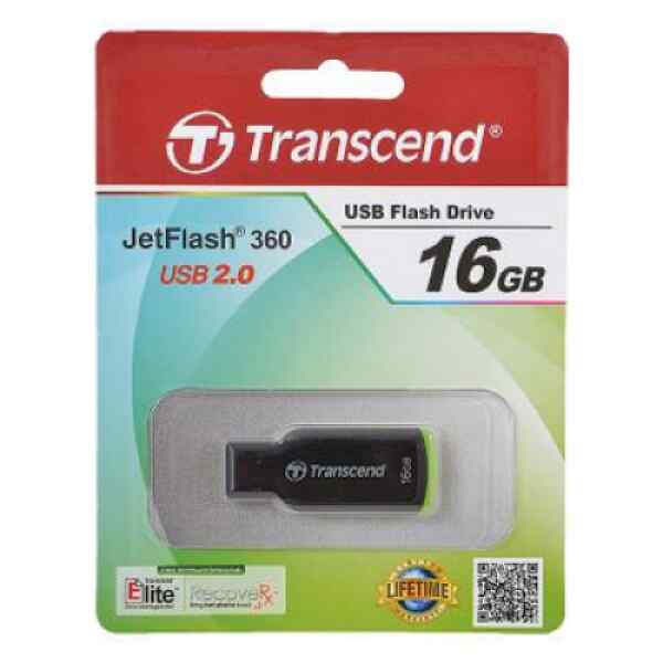 Memoria USB 16GB | JetFlash 360 - Transcend-0