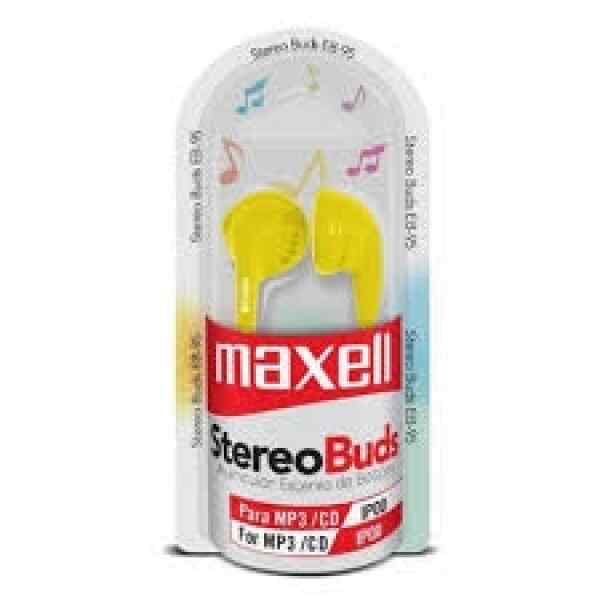 Auriculares Amarillos EB-95 Maxell-0