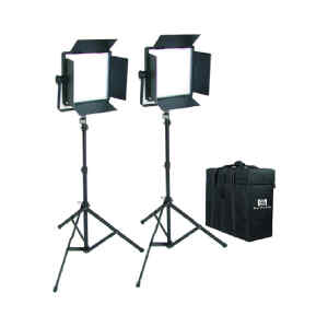 KIT DE 2 LUCES LED 3200 CN-576 C/TRIPODE Y ESTUCHE – Nanguang