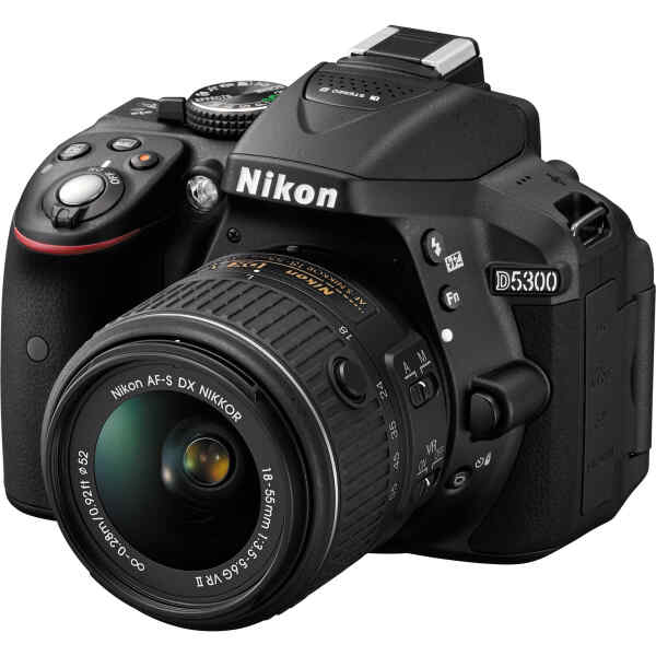 CAMARA NIKON D5300 con lente 18-55MM VR II | COMBO ESTUCHE + MEMORIA-10356