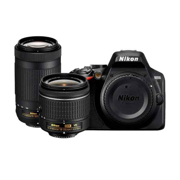 CAMARA D3500 KIT 18-55 VR + 70-300MM - NIKON-0