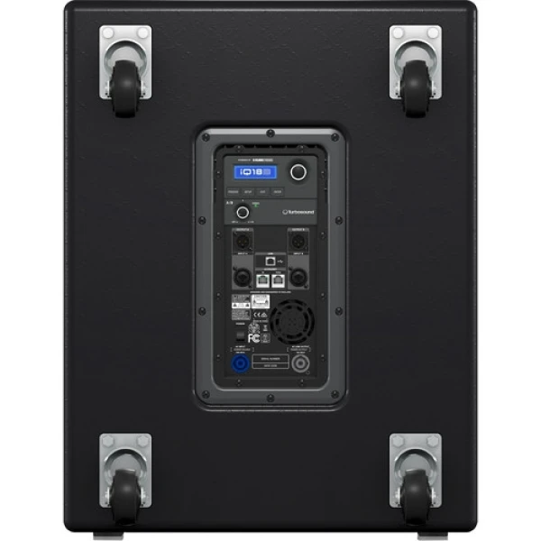 Subwoofer de 3300-watts 18" con dsp klark teknik | IQ18B - TURBOSOUND-0
