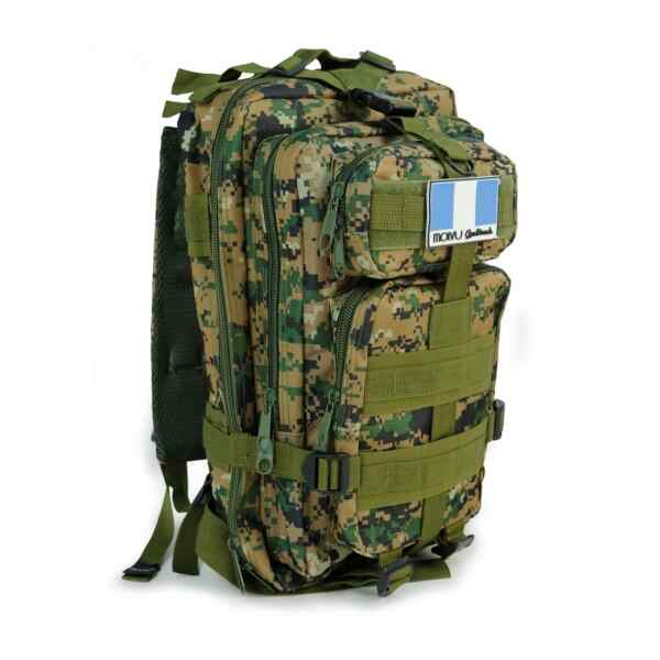 MOCHILA M08 VERDE PIXEL MOLVU-0